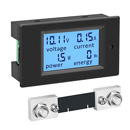 DROK DC Power Meter Monitor
