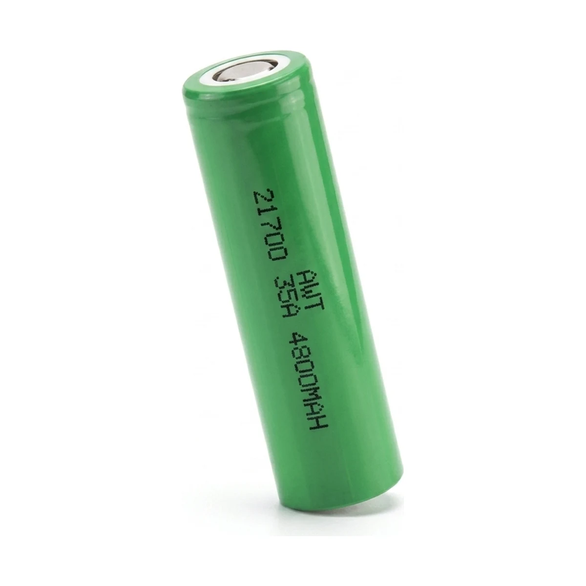 Illustrative render of the AWT 21700 35A 4800mAh cell