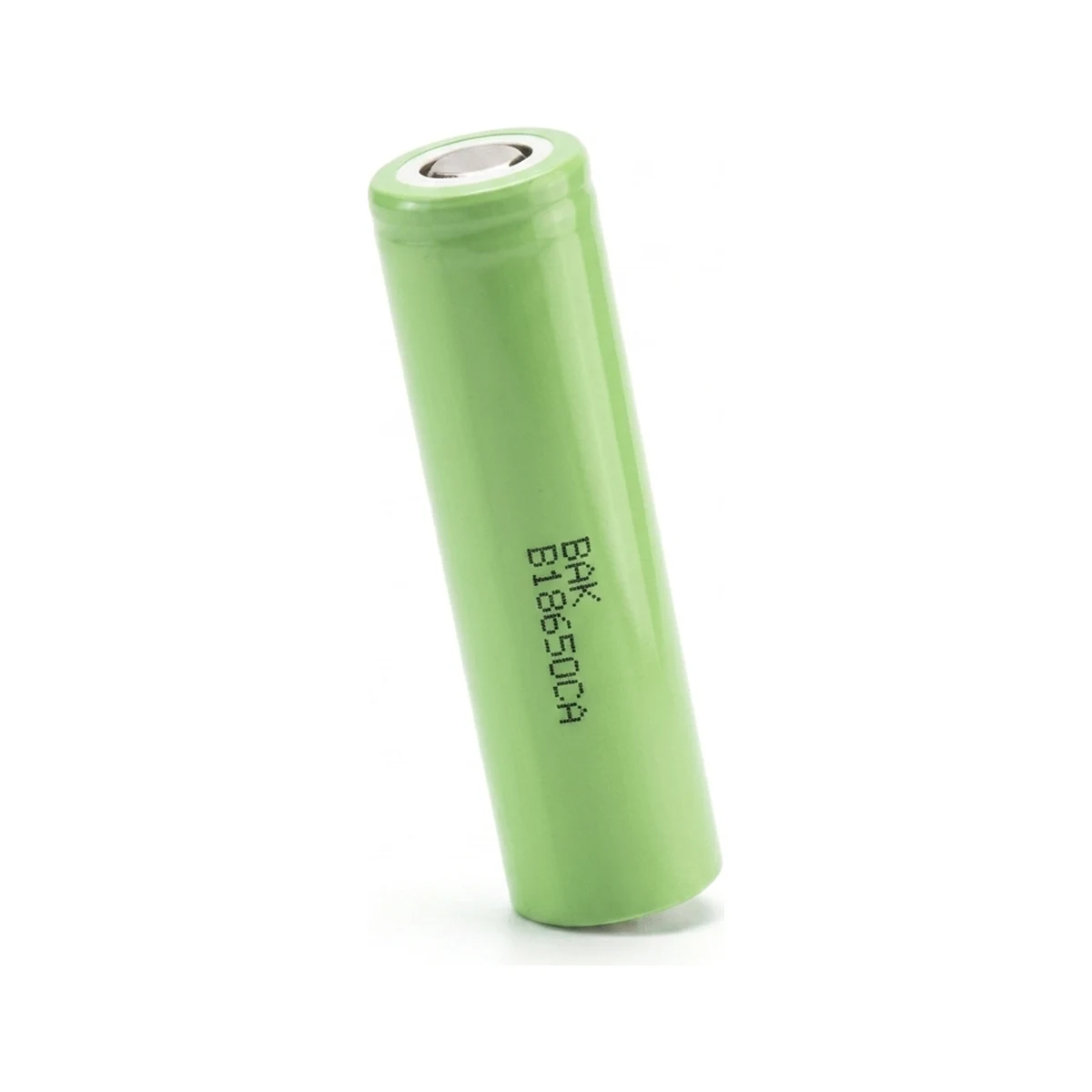 Illustrative render of the BAK B18650CA cell