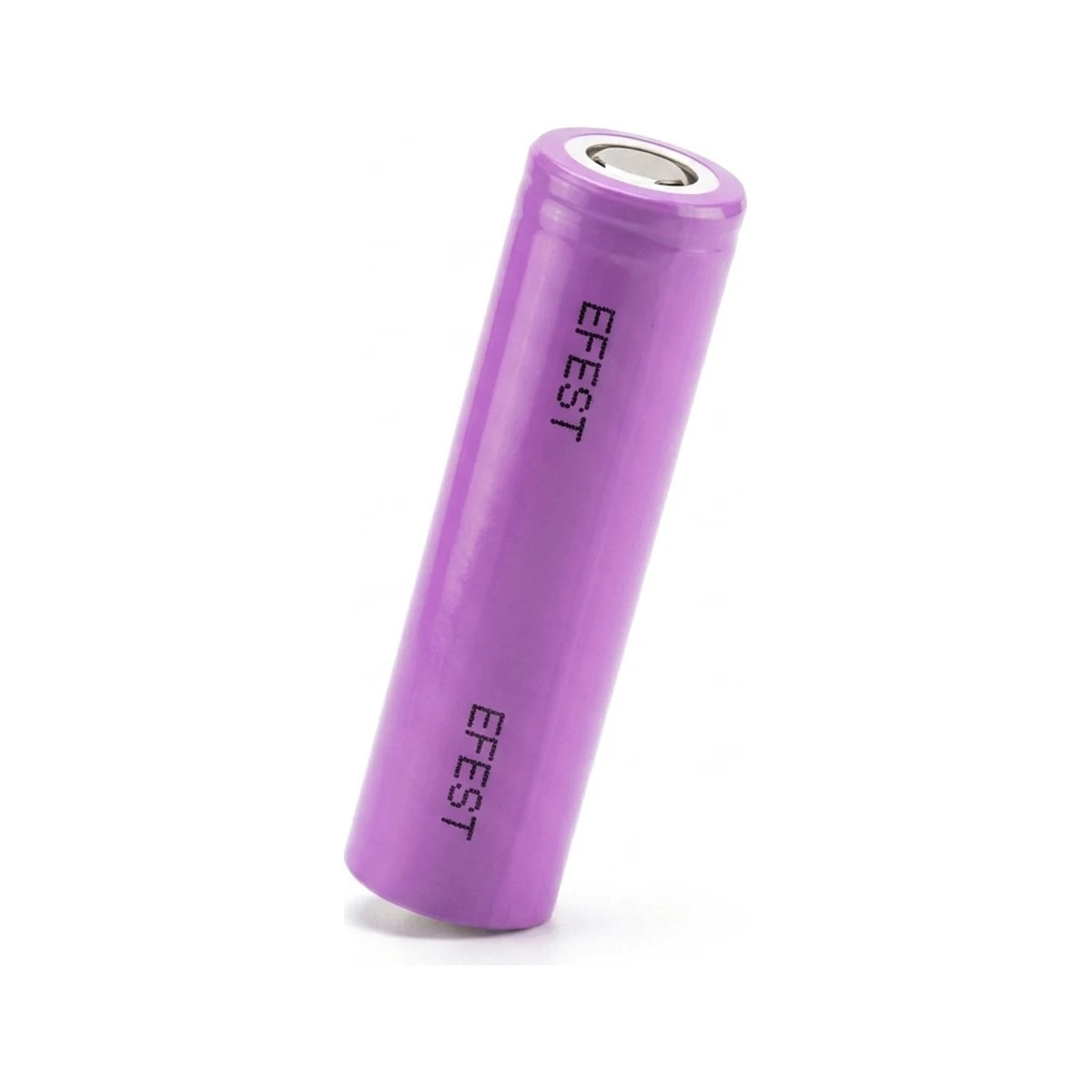 Illustrative render of the Efest 18650 2100mAh 38A cell
