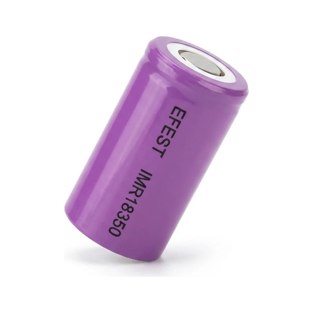 Illustrative render of the Efest IMR18350 cell