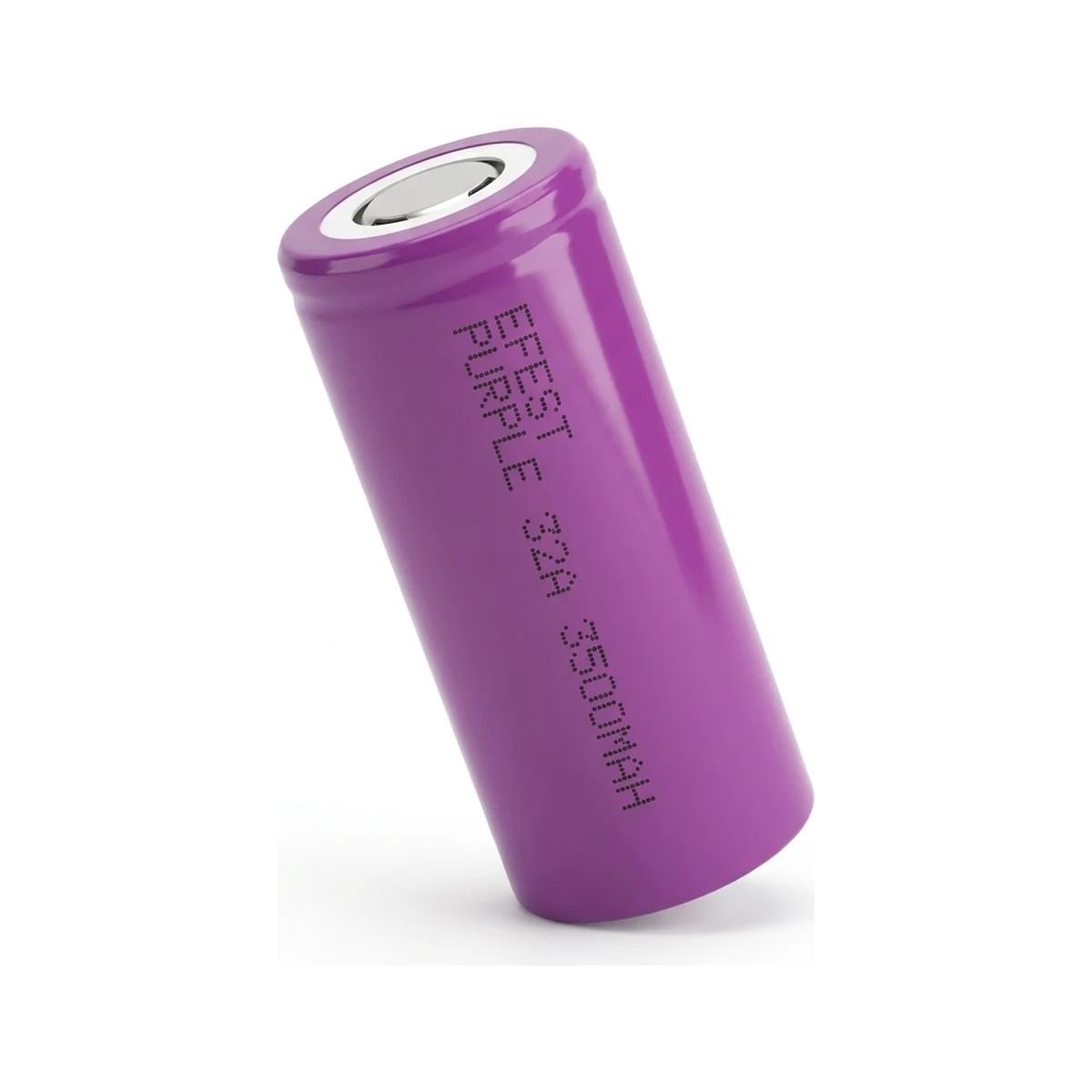 Illustrative render of the Efest PURPLE 32A 3500mAh cell