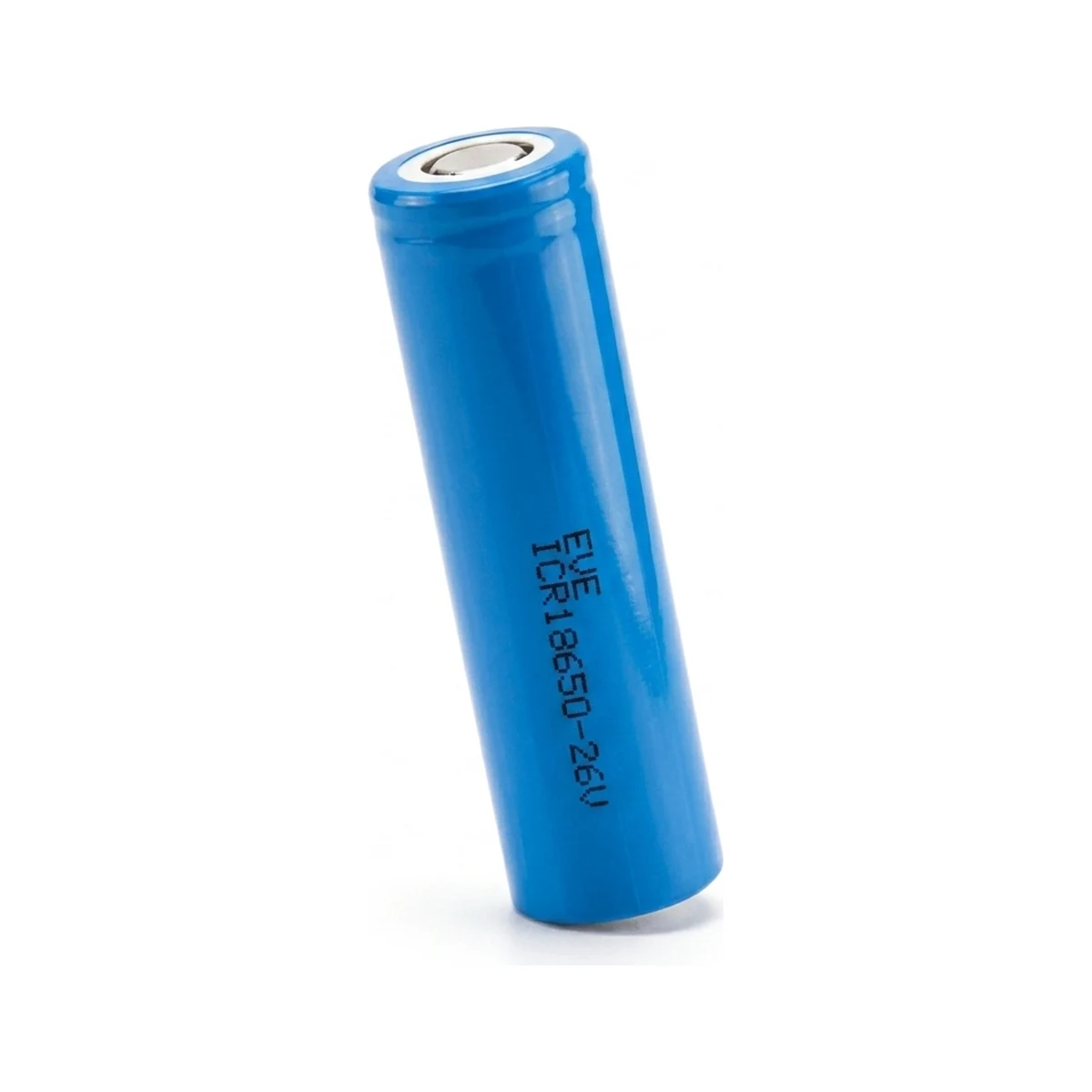 Illustrative render of the EVE ICR18650-26V cell
