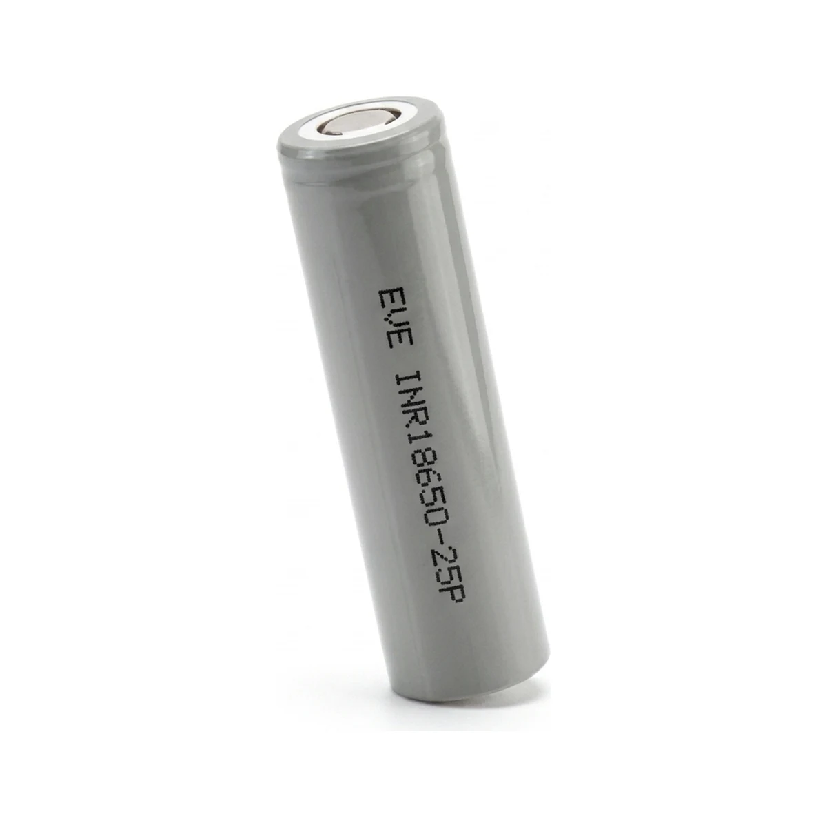 Illustrative render of the EVE INR18650-25P cell