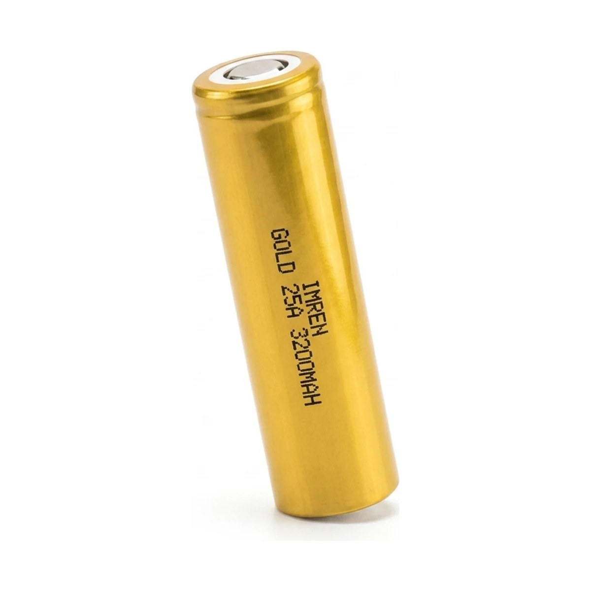 Illustrative render of the Imren GOLD 25A 3200mAh cell