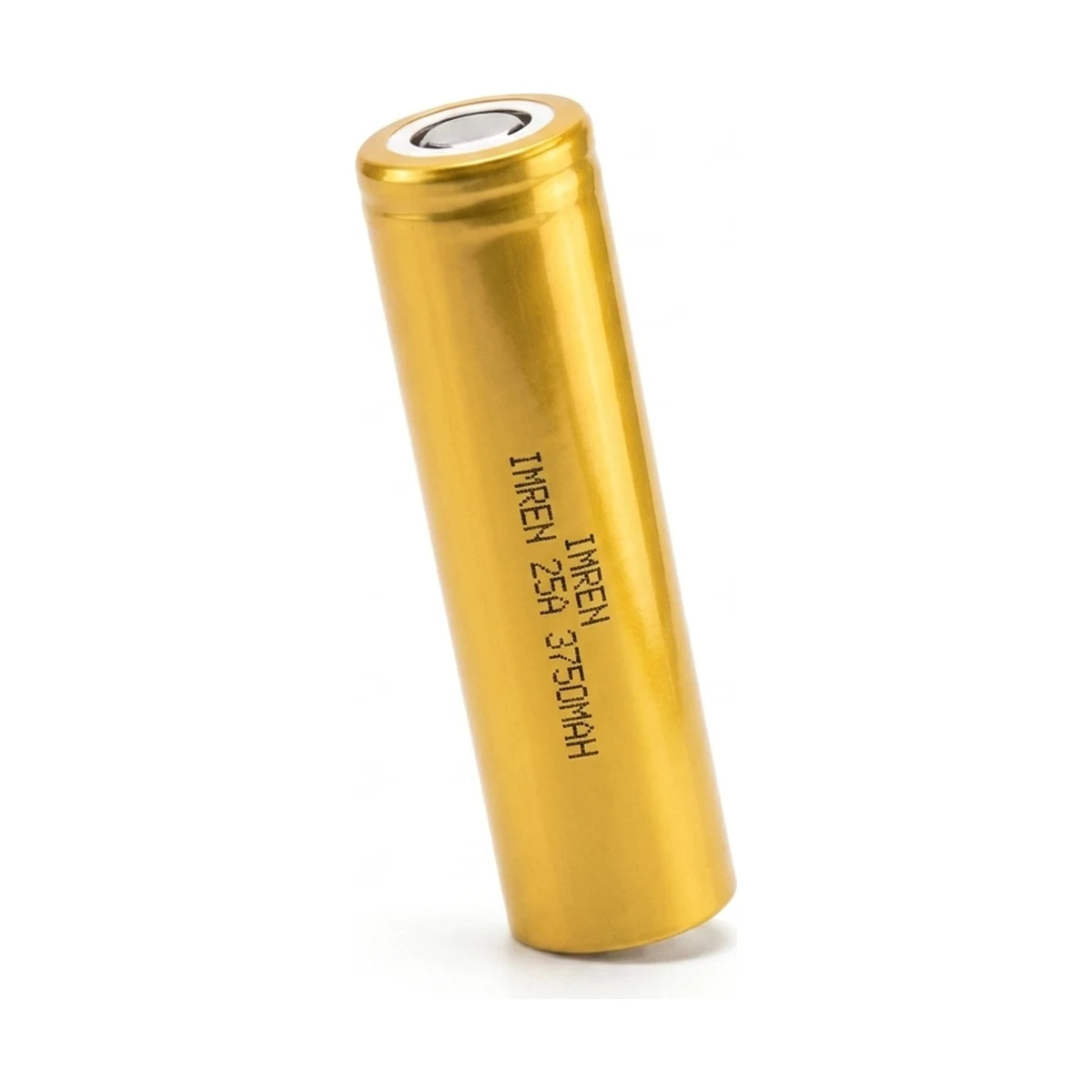 Illustrative render of the Imren IMREN 25A 3750mAh cell