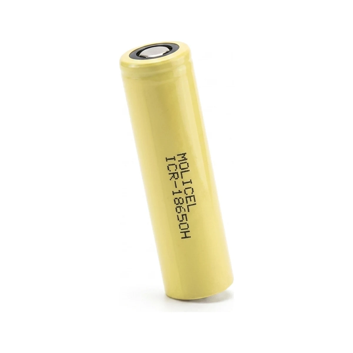 Illustrative render of the Moli Energy ICR-18650H cell
