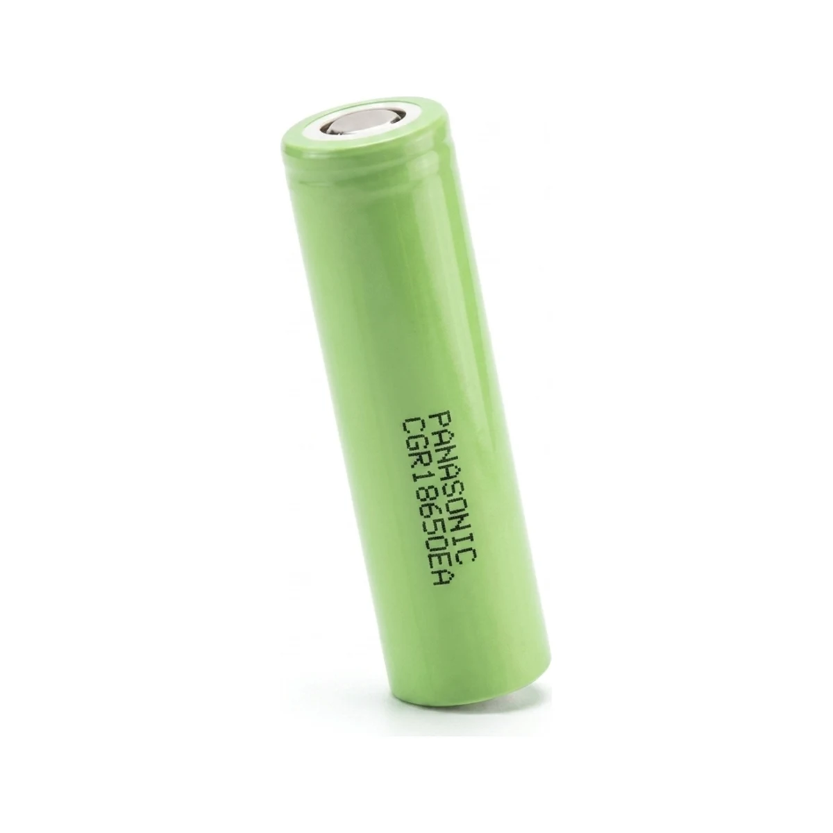 Illustrative render of the Panasonic CGR18650EA cell