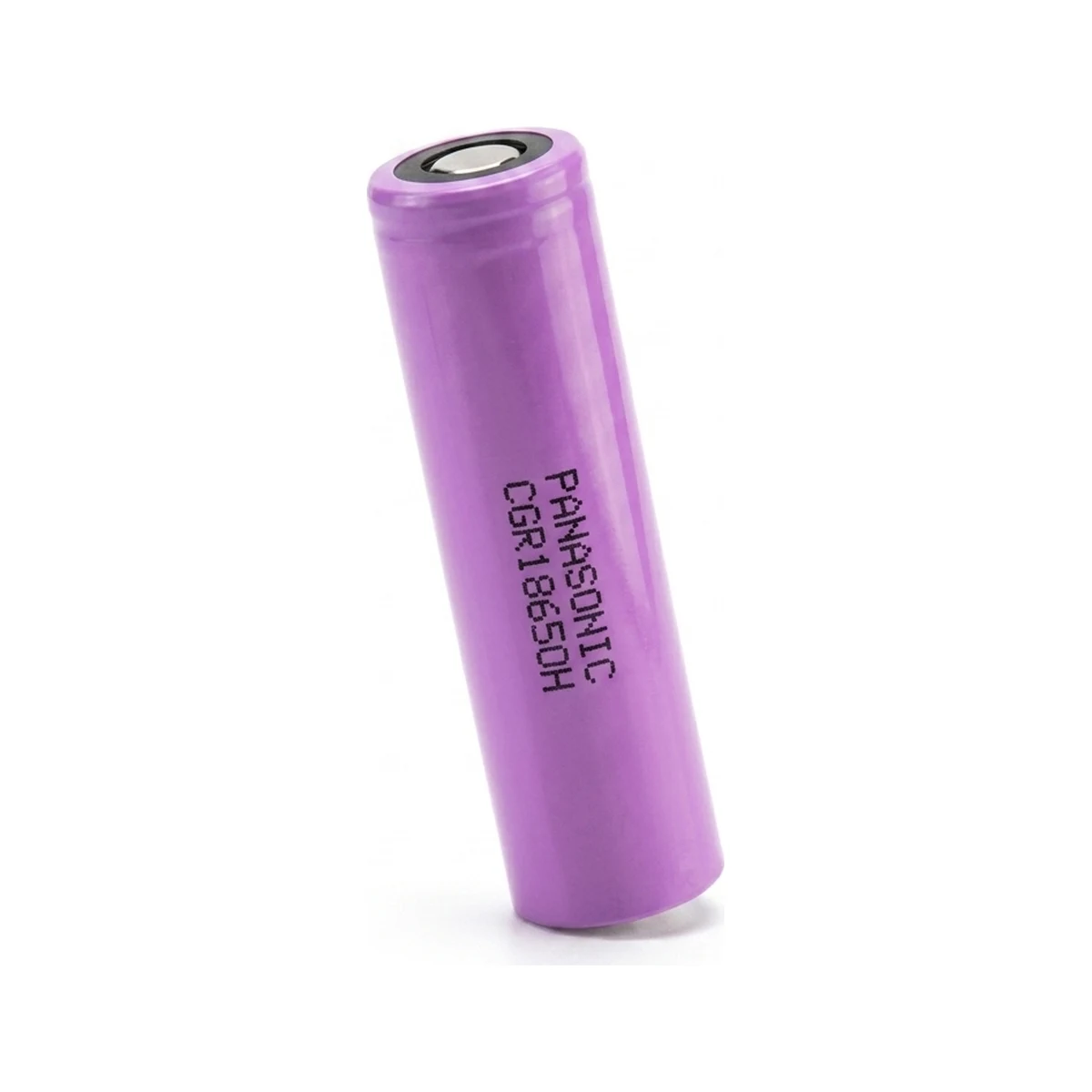 Illustrative render of the Panasonic CGR18650H cell