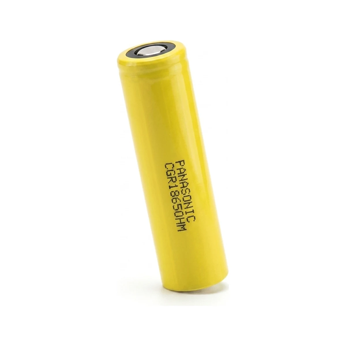 Illustrative render of the Panasonic CGR18650HM cell