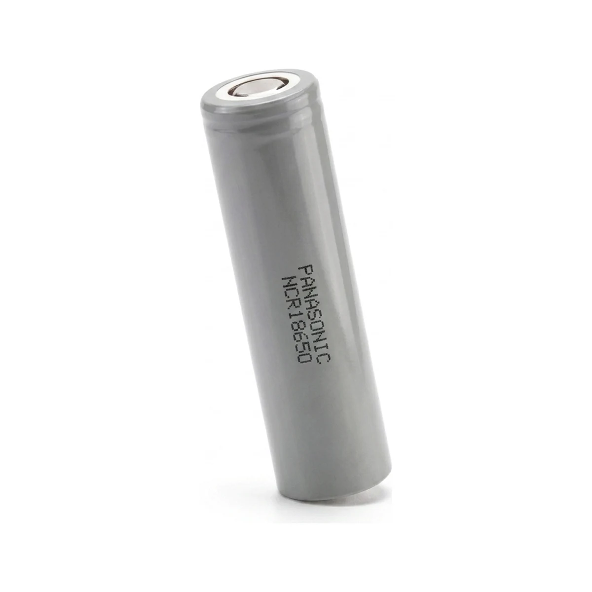 Illustrative render of the Panasonic NCR18650 cell
