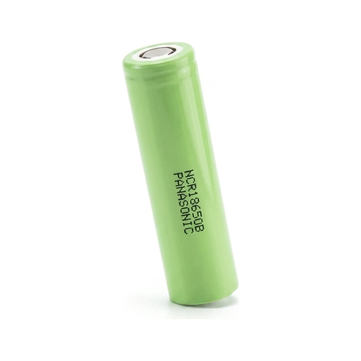 Illustrative render of the Panasonic NCR18650B cell