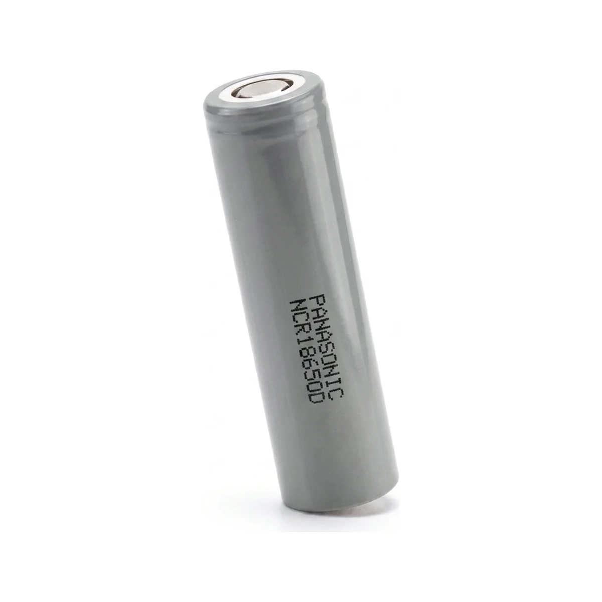 Illustrative render of the Panasonic NCR18650D cell