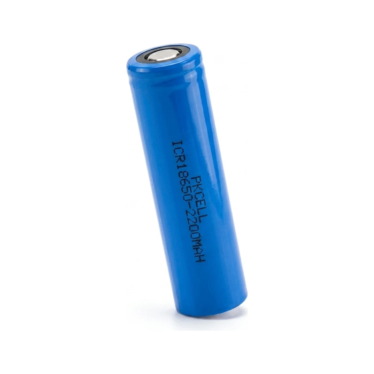 Illustrative render of the PKCELL ICR18650-2200mAh cell