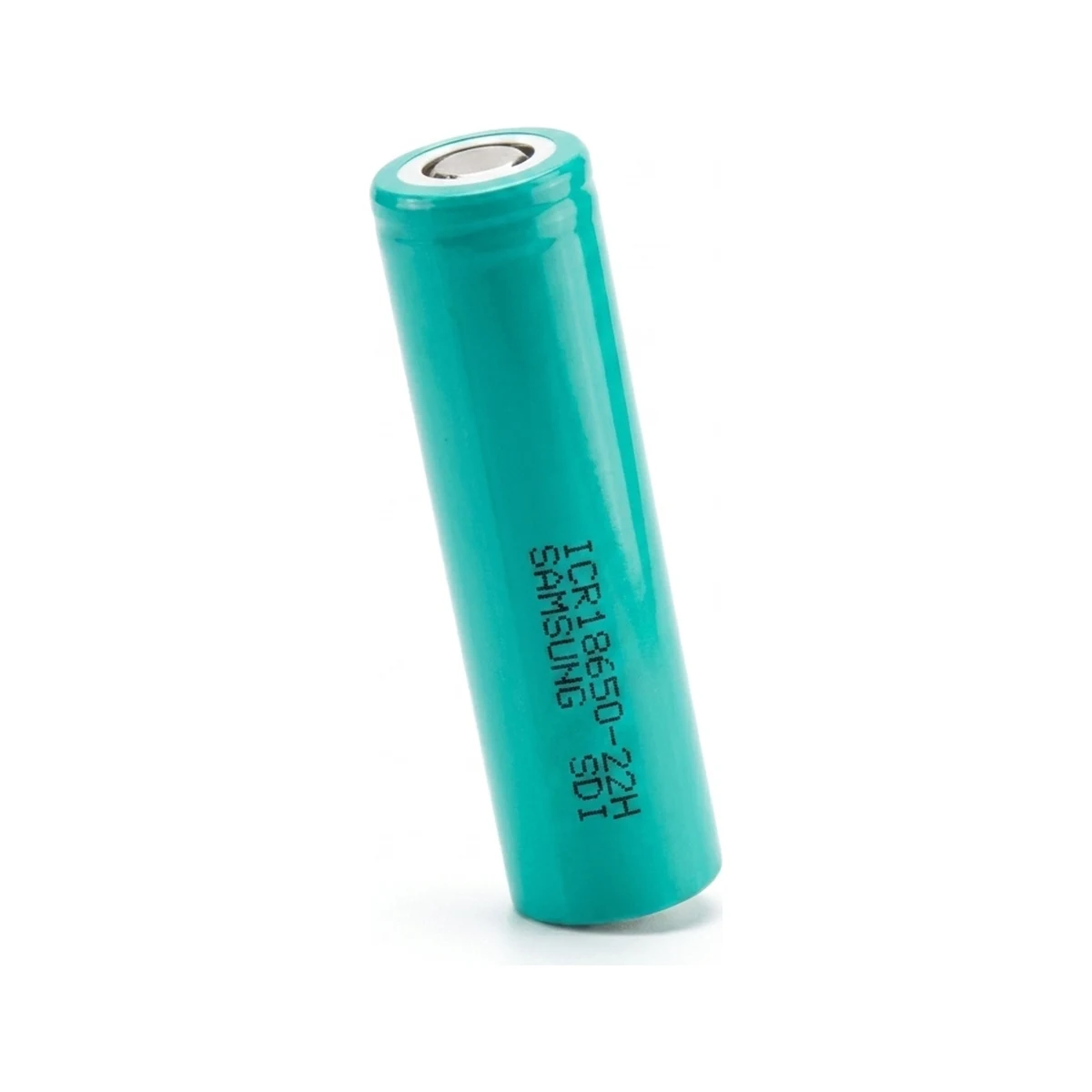Illustrative render of the Samsung ICR18650-22H cell