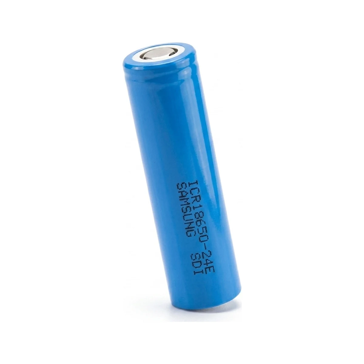 Illustrative render of the Samsung ICR18650-24E cell