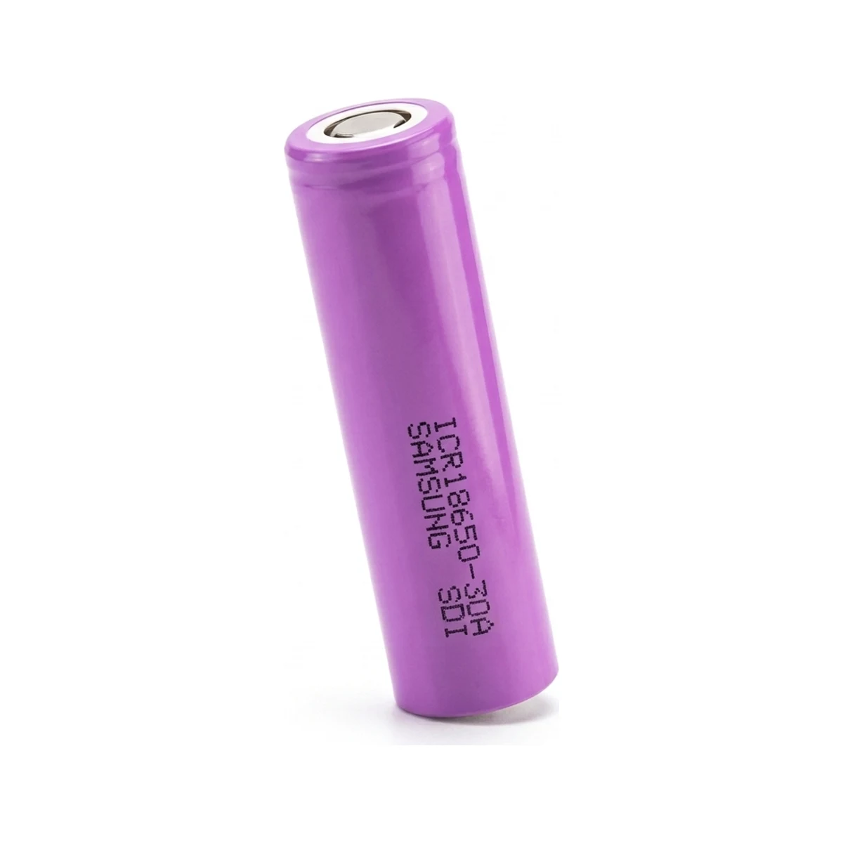 Illustrative render of the Samsung ICR18650-30A cell