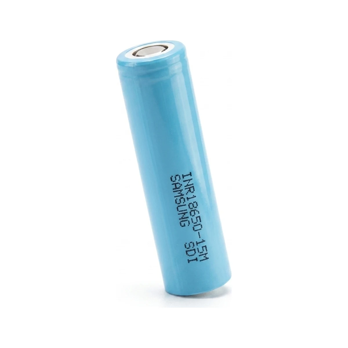 Illustrative render of the Samsung INR18650-15M cell