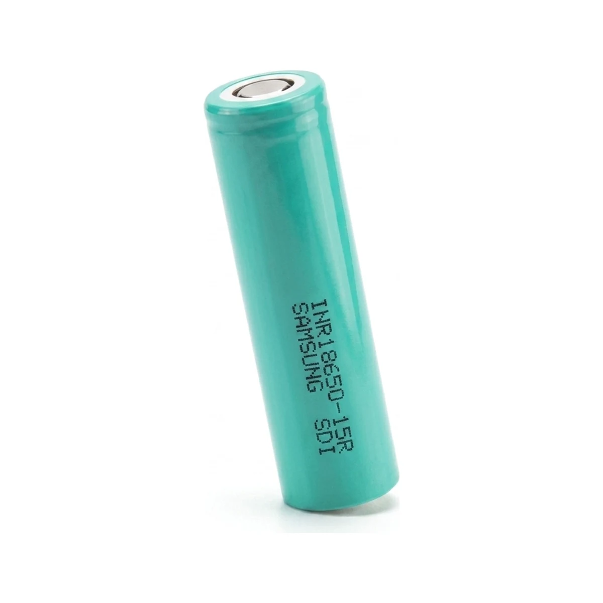 Illustrative render of the Samsung INR18650-15R cell