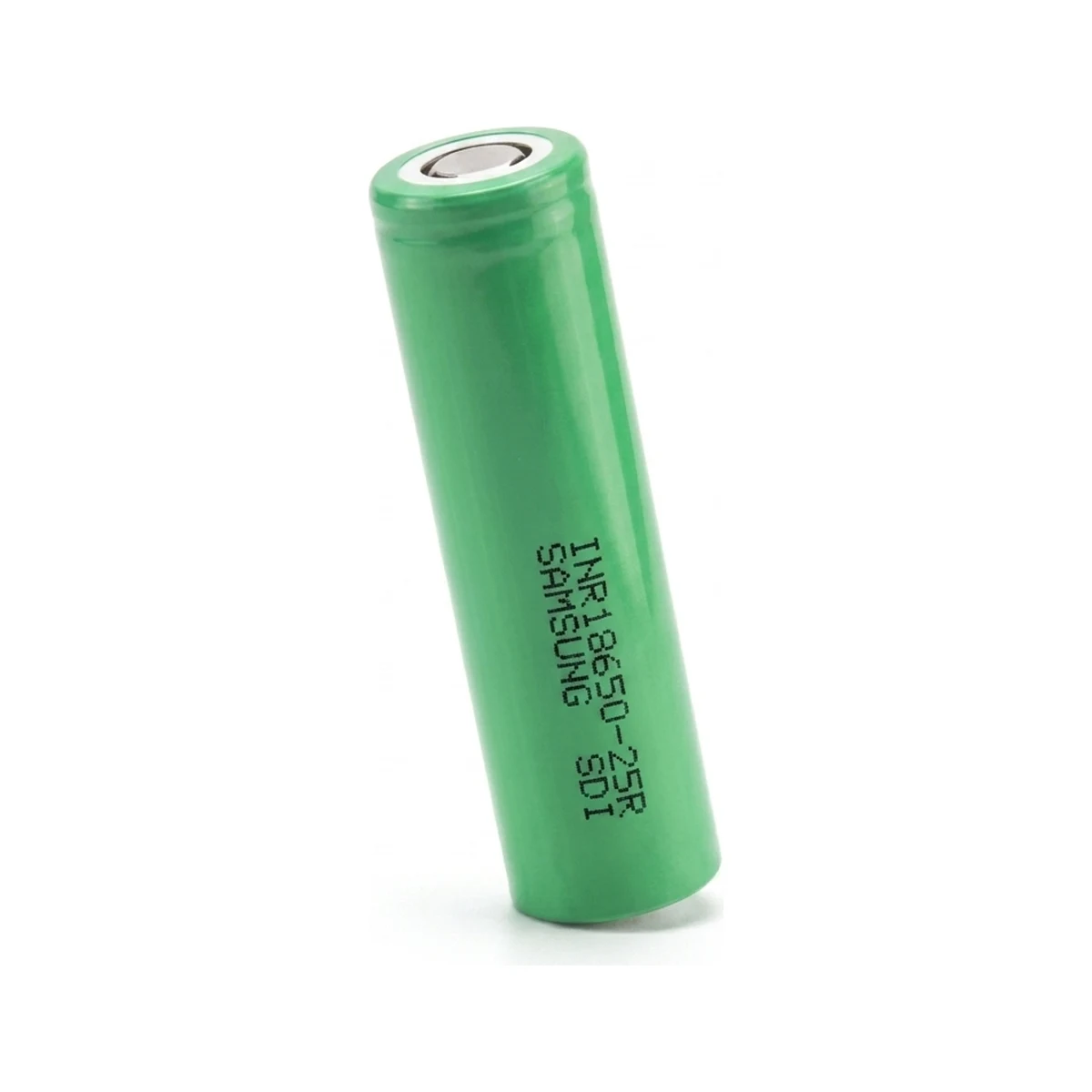 Illustrative render of the Samsung INR18650-25R cell