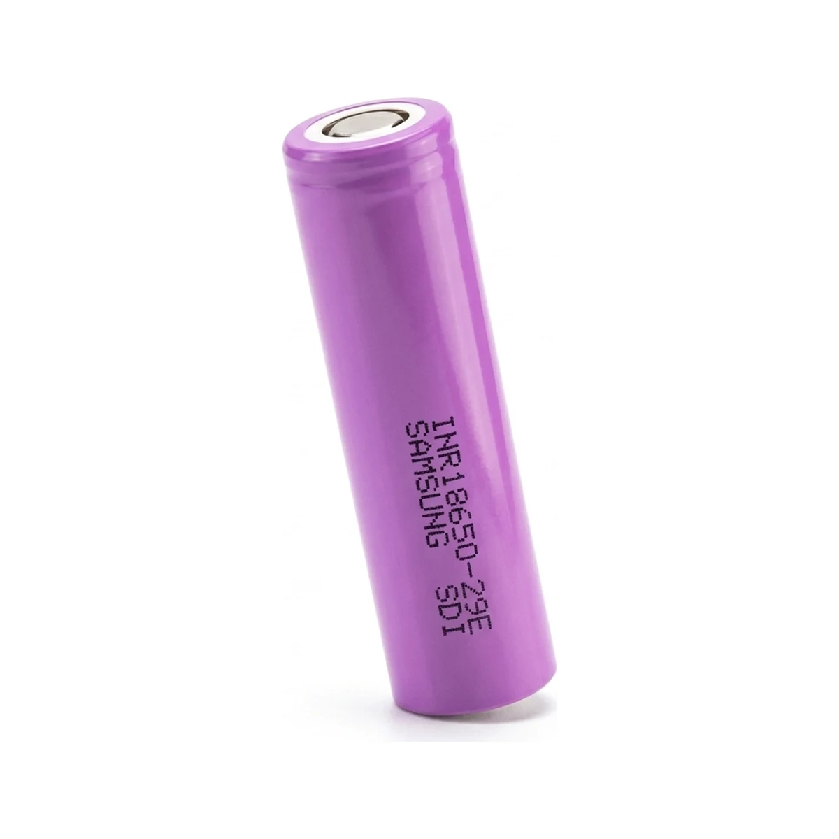 Illustrative render of the Samsung INR18650-29E cell