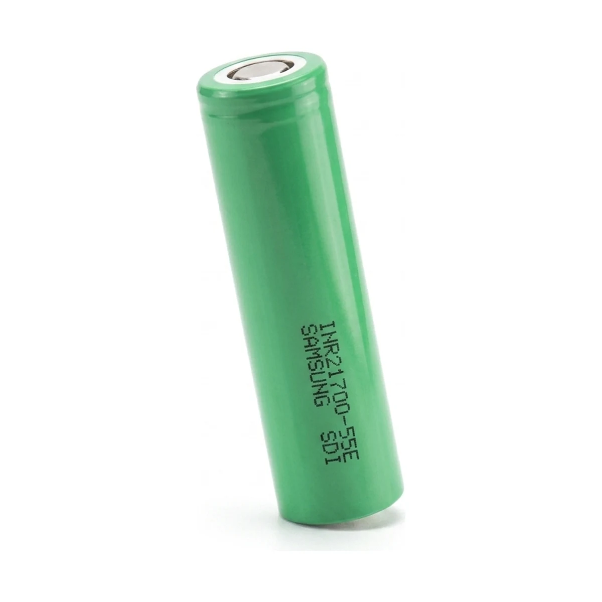 Illustrative render of the Samsung INR21700-55E cell