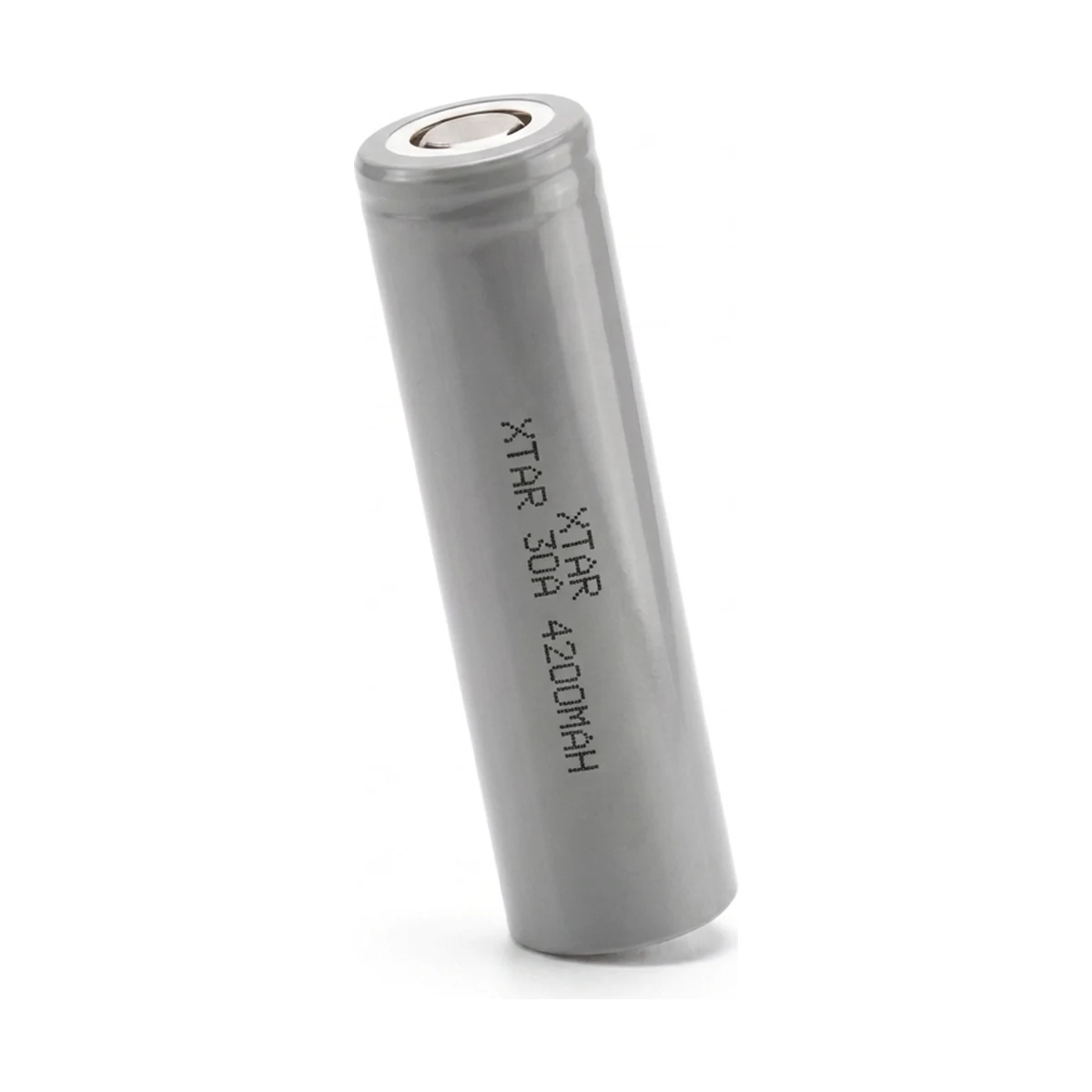 Illustrative render of the Xtar XTAR 30A 4200mAh cell
