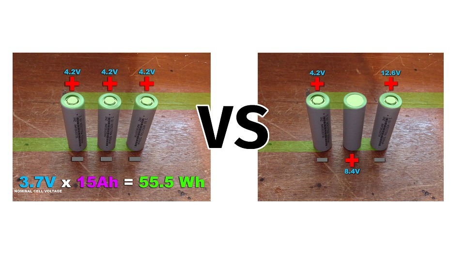 Putting Batteries in Parallel Vs Series