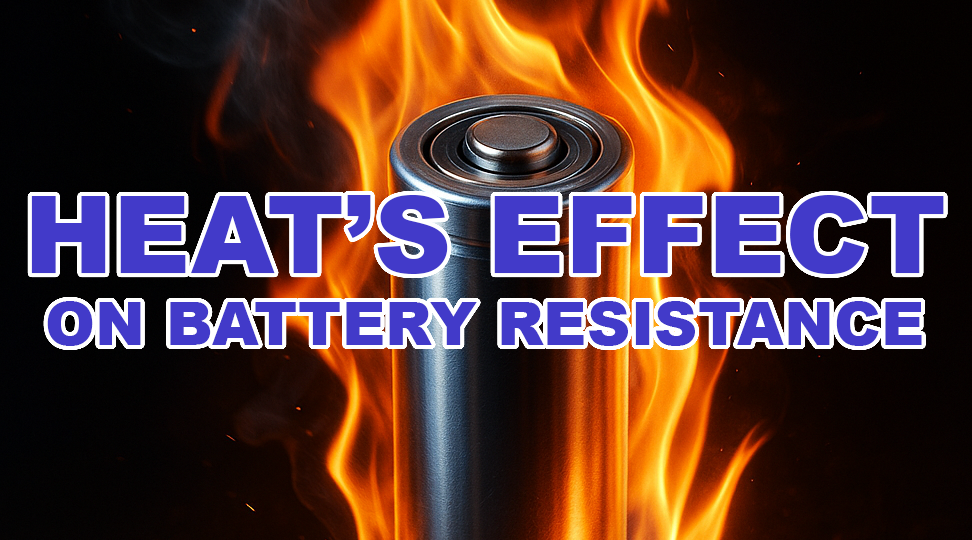 heat's effect on battery resistance